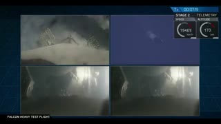 پرتاب موشک هوی فالکون2