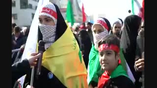 راهپیمایی مردم مشهدمقدس در یوم الله 22 بهمن