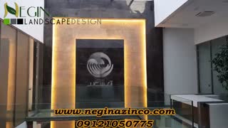 ساخت آبنما دیواری