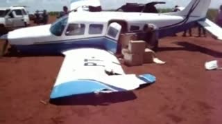 تعقیب هواپیمای قاچاقچیان توسط پلیس برزیل