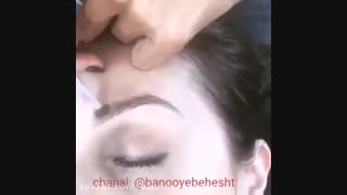 اموزش رسم ابرو زنان به طریقه  اسان و زیبا