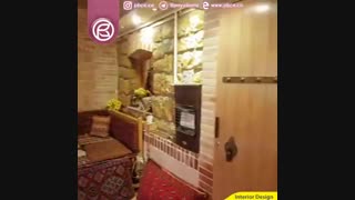 *دکوراسیون داخلی اتاقک باغشهر با طرح سنتی ایرانی*