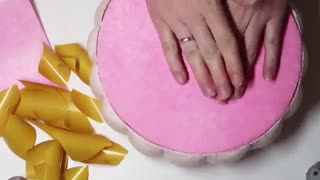 جعبه مدل کیک نمدی