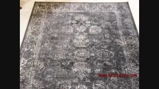 خرید اینترنتی فرش بلژیکی-فرش ماشینی وینتیج بلژیک کد007 قهوه ای