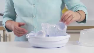 ظرف استریل کننده با استفاه از مایکرویو