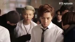 پشت صحنه موزیک ویدیو بی تی اس...