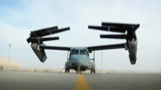 نگاهی نزدیک به هلیکوپتر mv 22 osprey
