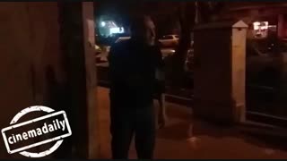 صحبت های احمد نجفی بعد از گِل گرفتن درب شورای صنفی نمایش
