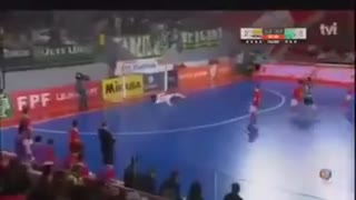 گل حسین طیبی به‌عنوان بهترین گل ماه فوتسال جهان