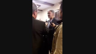 مصاحبه دکترموسویان درحاشیه نشست خبری همایش سوادرسانه ای