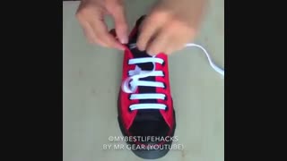 بستن بند کفش