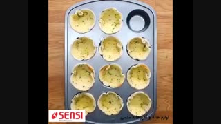 مینی پیتزای خوشگل و ساده