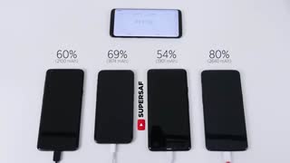 مقایسه عملکرد باتری گلکسی اس 9 پلاس با آیفون X، پیکسل 2 ایکسل ال، وان پلاس 5تی