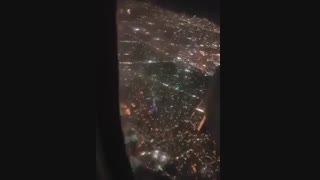 تصویر هوایی از چهارشنبه سوری تو تهران