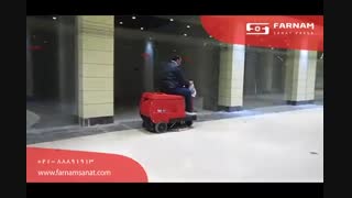 اسکرابر خودرویی-شستشوی اولیه سطوح