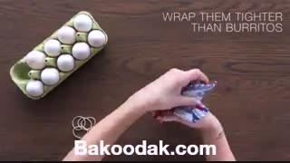 یک روش ساده برای رنگ کردن تخم مرغ هفت سین