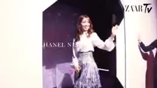 Harper bazaarپارک شین هه برای"Chanel"2018"