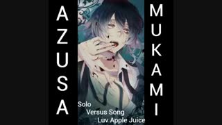 【DIABOLIK LOVERS】 (ver.ルキ/アズサ.ver)Luv Apple Juice full | Azusa Mukami |Eng. In description (خواننده:دایسوکه کیشو)