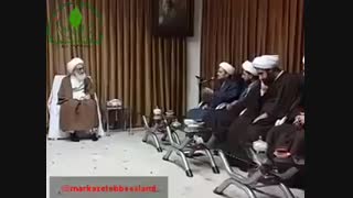 بیان عظمت طب اسلامی. در دیدار دوستانه آیت الله تبریزیان و آیت الله نوری همدانی