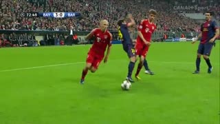 گل آرین روبن به بارسلونا در لیگ قهرمانان اروپا 2013