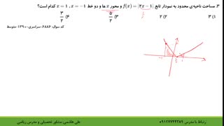 تست‌های تابع در کنکور تجربی از سال ۹۰ تا ۹۶ قسمت اول با علی هاشمی