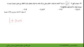 تست‌های تابع در کنکور تجربی از سال ۹۰ تا ۹۶ قسمت دوم با علی هاشمی