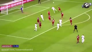 مقایسه ضربات قیچی بر گردون «مسی و رونالدو