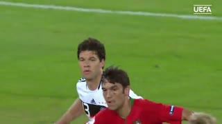 گل میشاییل بالاک به پرتغال در یورو 2008