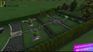 طراحی باغ ایتالیایی