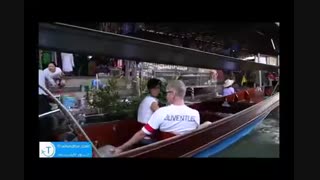 بازار های شگفت انگیز بصورت شناور دربانکوک