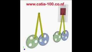 مکانیزم چرخ دنده با پیستون