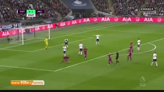 خلاصه بازی: تاتنهام ۱-۳ منچسترسیتی