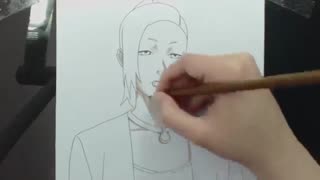 Speed Drawing - Uta (Tokyo Ghoul)