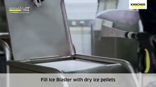 فروش دستگاه شستشوی فشار قوی یخ خشک | آیس بلاست صنعتی | ice blast