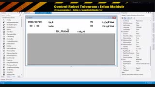 کنترل ربات تلگرام - قسمت دوم