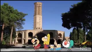 کلیپ دیرین دیرین ( معرفی باغ دولت آباد یزد)