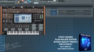 دانلود بانک صدای سایلنت StiickzZ Sticky Sounds Alan Walker Edition SYLENTH1
