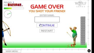بازی آنلاین جالب تیراندازی apple shooter