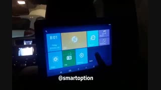 مانیتور پشت سری هوندا CRV - اسمارت آپشن