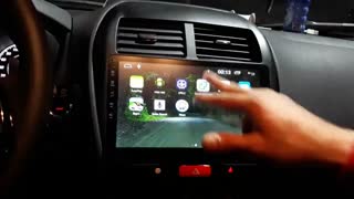 نصب مالتی مدیای فابریک 10 اینچ اندرویدPx5 میتسوبیشی ASX