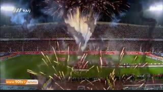 مراسم کامل جشن قهرمانی پرسپولیس در لیگ هفدهم