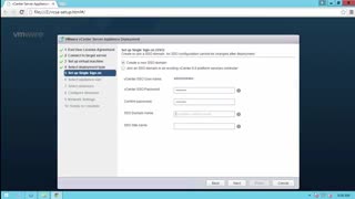 VMware vCenter Server Appliance 6.0 Installation with Embedded ...