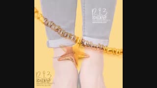 خرید پابند ظریف طلایی