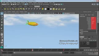 صفر تا صد آموزش انیمیشن مایا maya Ghosting animation