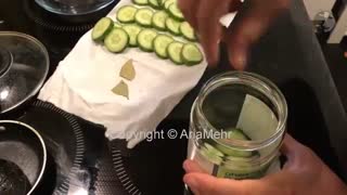 آموزش درست کردن خیارشور