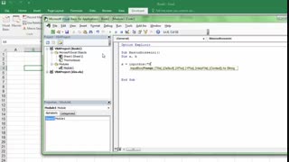 ماکرونویسی - ماژول نویسی - مسعود حسینی - وی بی ای اکسل