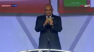 مراسم قرعه کشی جام ملت های آسیا توسط علی دایی