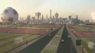 تبلیغ جالب هواپیمایی قطر باحضور بازیکنان بارسلونا