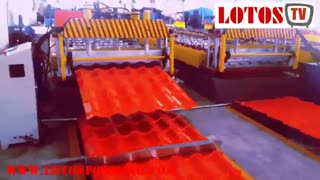 دستگاه رول فرمینگ طرح سفال پالرمو