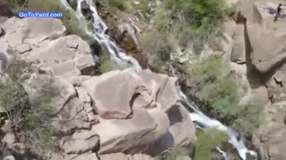 آبشار دامگاهان مهریز یزد